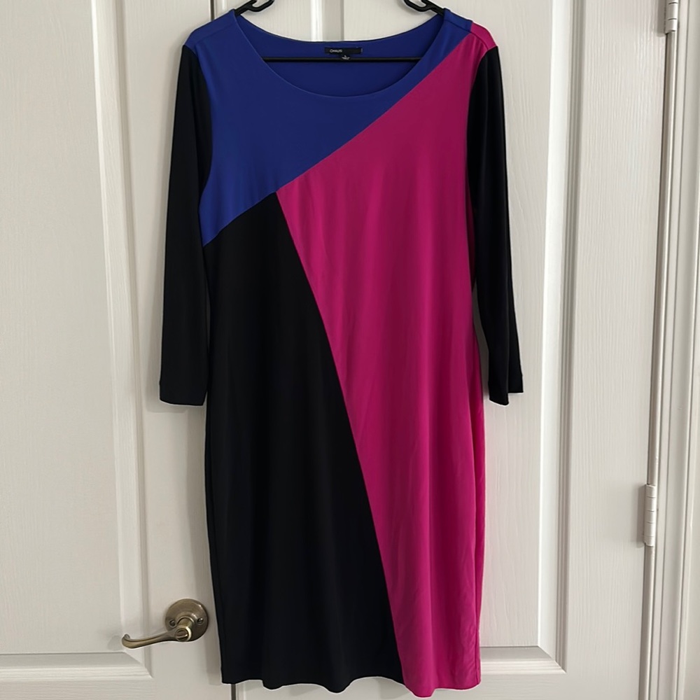 Color block dress